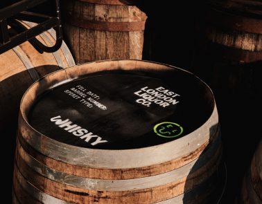 East London Liquor Company Whisky cask | Using Brewing Malts in Whisky Production
