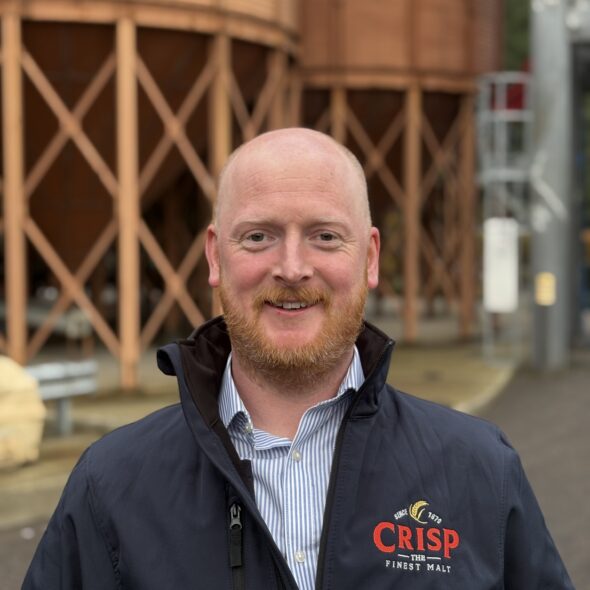 Ben O’Gorman, Commercial Manager for Distilling at Crisp Malt at Great Ryburgh