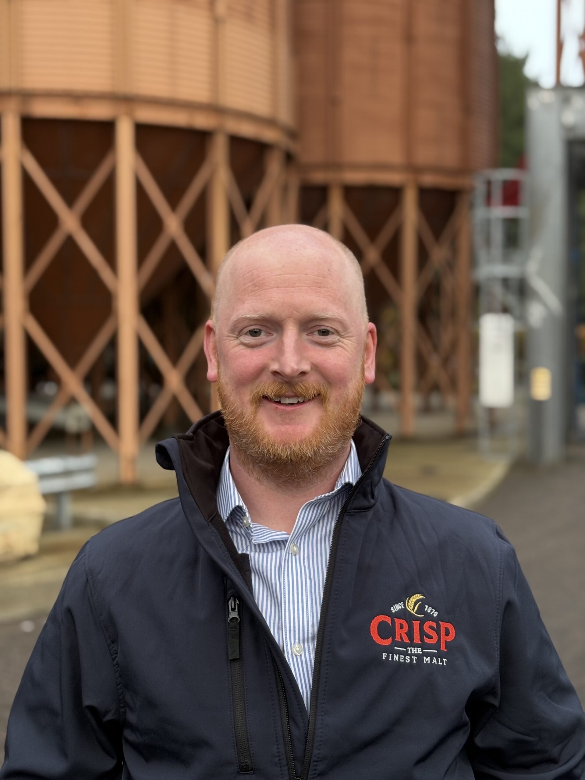 Ben O’Gorman, Commercial Manager for Distilling at Crisp Malt
